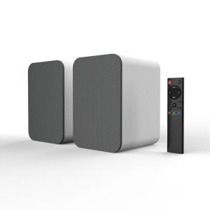 Wholesale Wireless White Bluetooth Bookshelf Speakers Active For Home Theater from china suppliers