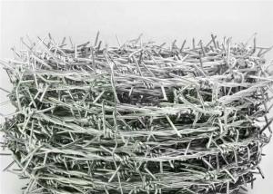 Wholesale Military Double Twist Steel Barbed Wire 12X14 Gauge 25kg/Roll from china suppliers