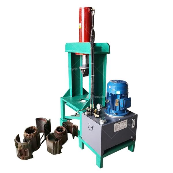 545 kg Blue Technology Scrap Motor Recycling Compressor Dismantling Recycling