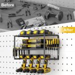 Metal Utility Storage Rack Wall Mounted Heavy Duty 3 Layers 410*200*230mm 2mm