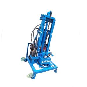 Wholesale Two Wheels Portable Water Well Drilling Machine 8HP Power 100m Drilling Depth from china suppliers