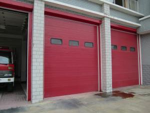 Wholesale Fire Station Insulated Sectional Overhead Doors  IP 54 Protection Class from china suppliers