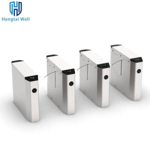 Wholesale Retractable Flap Barrier Wing Gate Turnstile With Time Attendance IP54 from china suppliers