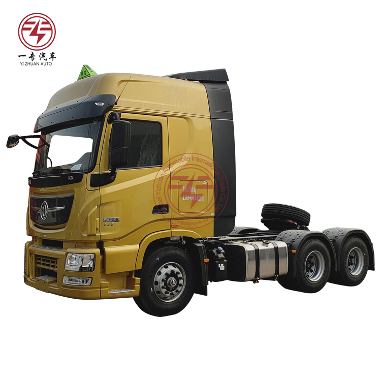 40t Tow Capability Dongfeng 6x4 Heavy Duty Tractor Truck With High Horsepower 520hp