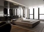 Classic Hotel Double Bed Modern Solid Wood King Bed