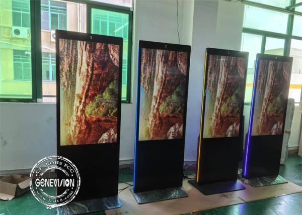 43" 49" 55" 8MP Camera 4K UHD AG Glass Capacitive Interactive Touch Screen Kiosk