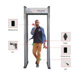 School Walk Through Metal Detector , 100 Level Sensitivity Archway Metal