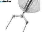 Stainless Steel Cleaning Net Dental Abrasive Small Size LK-P31 High Precision