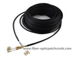 Tactical DLC To DLC 4 Fiber Fiber Optic Patch Cord Outdoor Base Station RRU CPRI