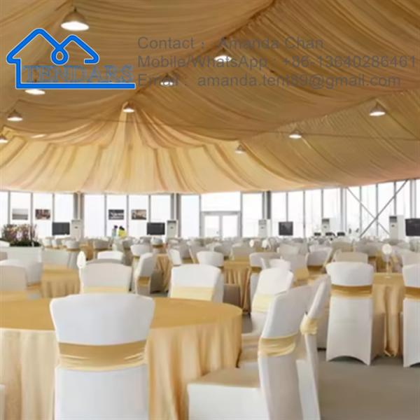 Easy To Install Outdoor Tent Aluminum Alloy Large Wedding Exhibition Heavy Duty