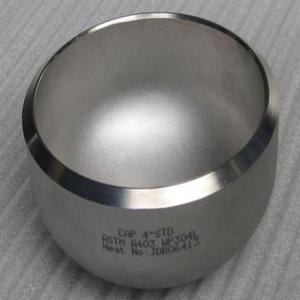Wholesale Asme B16.9 Stainless Steel Pipe Fittings Cap Buttweld 24 Inch from china suppliers