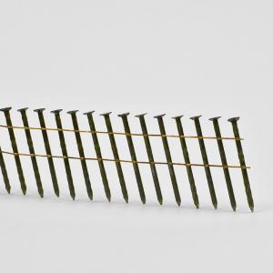 Wholesale Q235 Round Head 15 Degree Wire Collated Pallet Coil Nails Diamond Point Available from china suppliers