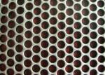 Stainless Steel Perforated Metal Sheet , Punched Hole Steel Sheet Net