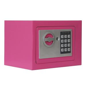 Wholesale Electronic Digital Hot Pink Steel Security Safe Box With Lock from china suppliers