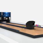 12' Bodybuilding Fitness Compact Laminate Board for Portable Mini 2 Bowling