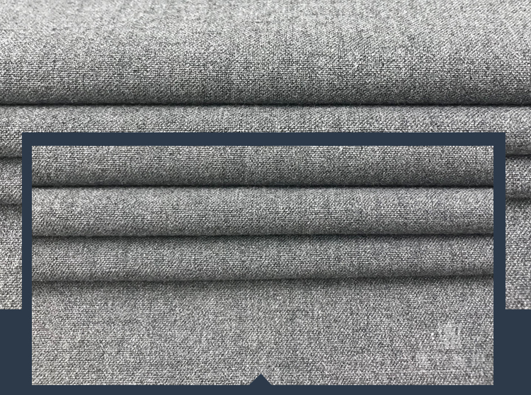 225gsm Woven Plain Dyeing Polyester Fabric TR Suit Cloth Breathable