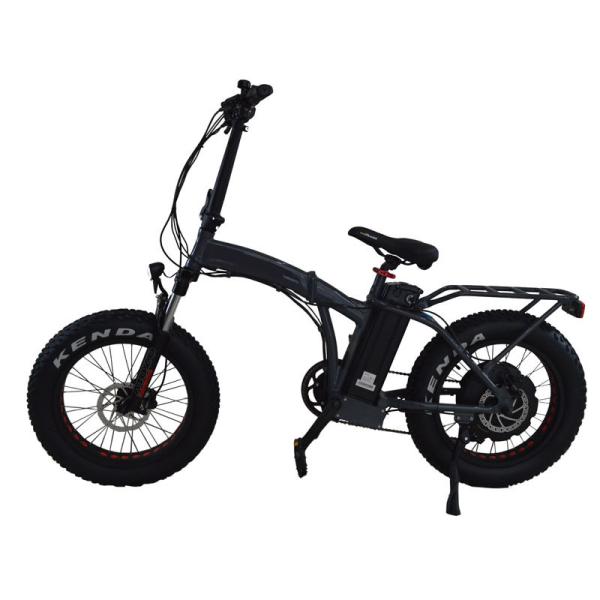 Aluminum Alloy Frame 48v 13ah Lithium Battery Electric Bike with 20 inch Snow