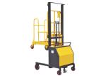 Semi Electric Order Selector Forklift , PU Wheel Warehouse Order Picking
