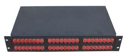 Flexible Optical Fiber Distribution Box 19' Standard Rack Design With Static