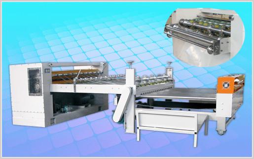 Single Faced Slitter Cutter Stacker, Single Faced Corrugated Cardboard Slitting
