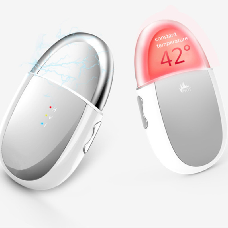 Stress Relief Automatic Radio Frequency Skin Device Eye Massager Tool 600mAh