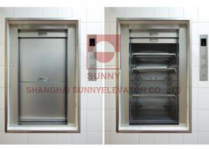 Wholesale Industrial Dumbwaiter Elevator Open Sliding Door Flexible With Car Design from china suppliers