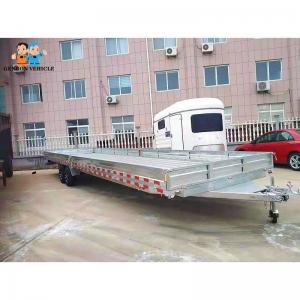 China Cattle Horse Livestock 10000kgs Flatbed Agricultural Tipping Trailers on sale
