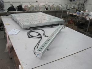 Wholesale Silver Housing RGB Wall Washer Led Lights , Led Wall Wash Lighting Fixtures from china suppliers