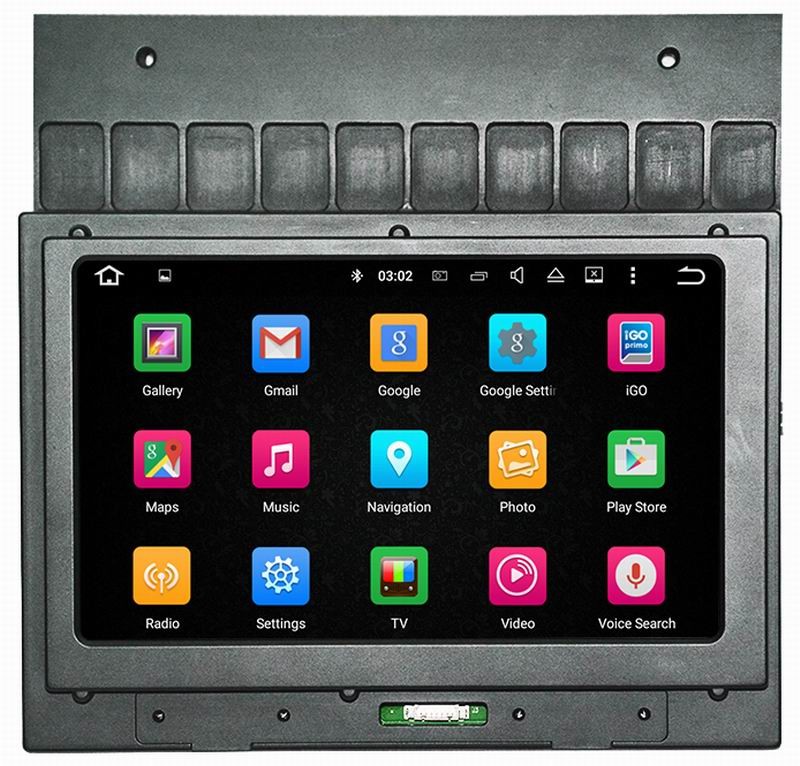Ouchuangbo car radio gps nav android 7.1 for Land Rover Freelander (2005-2012) with JPEG /GIF /PNG /BMP file HD video