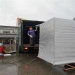 1150 -50-0.326mm greywhite eps sandwich wall panel for prefabricated house