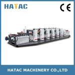 4-color Adhesive Label Printing Machine,Flexo Printing Machine,Plastic Film