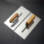 Rubber Handle 1*1cm Toothed Stainless Steel Plaster Trowel