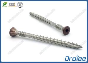 Wholesale 304/316 Stainless Steel Painted Trim Head Decking Screw Torx Drive Double Thread Type 17 from china suppliers