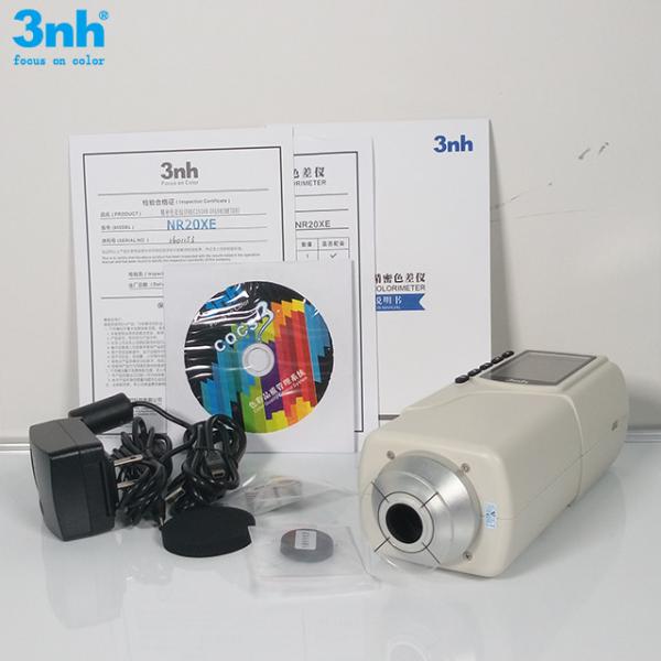 Durable Digital Photo Colorimeter , Textile Color Analyzer Meter 20mm Measuring Aperture