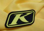 3D Embossed Pvc Injection Transparent Rubber Custom Clothing Patches Garment