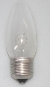 China Energy Saving Candle Light Bulbs 25W , Traditional Light Bulbs Frosted Cover on sale