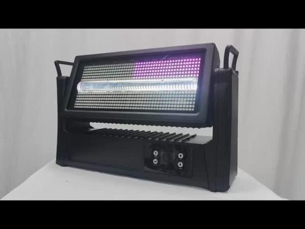 Waterproof Strobe 1000W RGBW Stage Lighting IP65 Beam Spot Wash Light 144 White