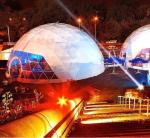 Event / Expedition Dome Tent 25m Diameter With Aluminium Door