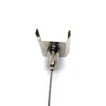Wire Cable Gripper Suspension Kit With Aluminum Panel Clip For XTSC Track