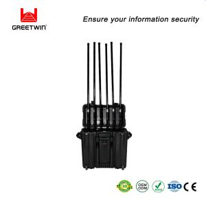 Wholesale 90w 20AH LiFePO4 Portable Signal Jammer Directional Antennas 2hrs 14dBi from china suppliers