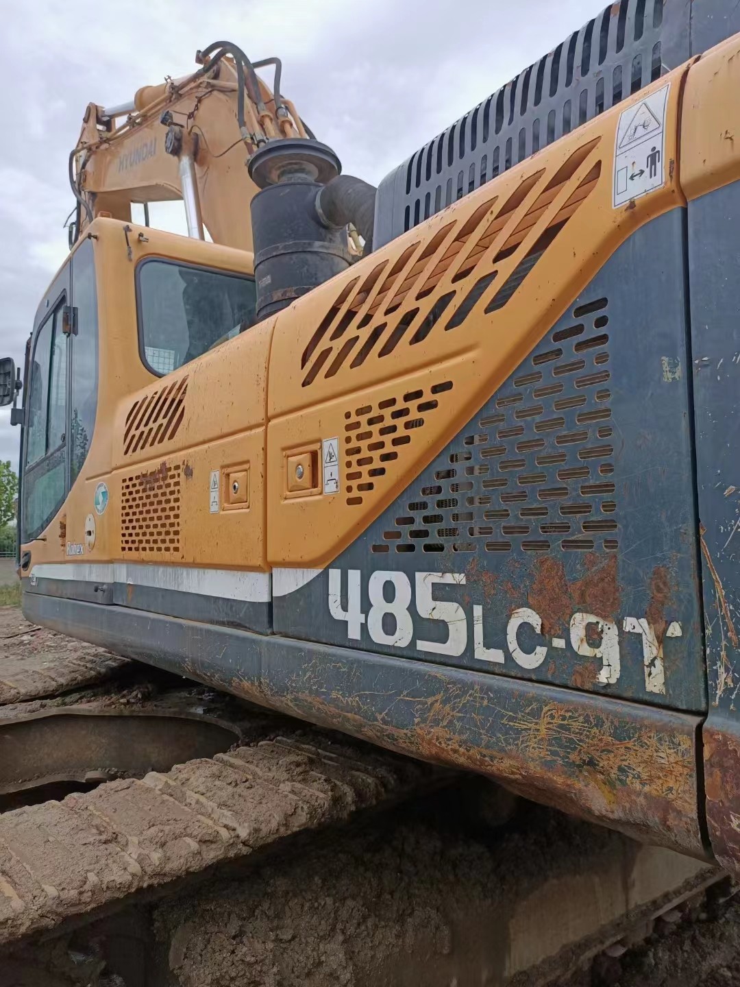 48 Ton Ready For Work And Experienced Used Korea Imported Hyundai 485LC-9 In Good Condition