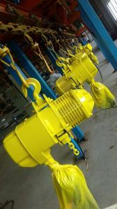 Wholesale 3t Material Lifting Electric Chain Hoist High Strength With Trolley from china suppliers