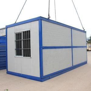 Wholesale Folding Container House Worker Camp Container Living Room Prefabricated Collapsible Home from china suppliers