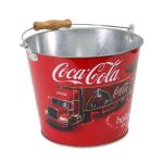 0.23mm Round Metal Tin Cans Bucket 5L Small Tin Bucket With Handle