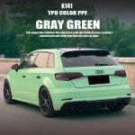 K141 Gray Green TPU Color Paint Protection Film Vinyl Wrapping For Car