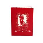 Scroll 3d Thank You Cards For Wedding Invitations