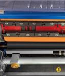 Paper Polishing Overall Coating UV Varnishing Machine 1200mm Two Towers