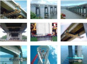 Wholesale Adjustable Bridge Underdeck Steel Suspended Working Platform OEM Personalized from china suppliers