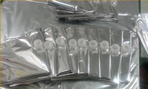 PE + ALU Aseptic Bags For Apricot Pulp / coffee drink/ Fruit juice / Ice Cream