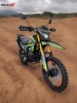 Speedometer And Odometer Equipped Dual Sport Motorcycle with Water Cooling
